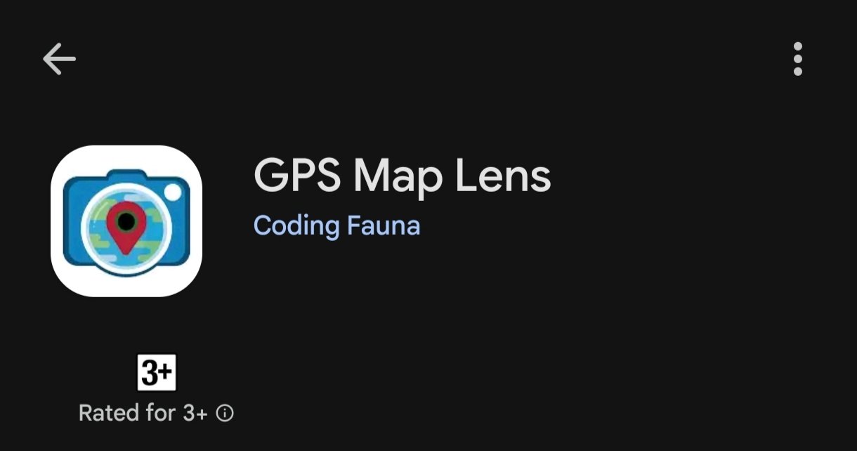 GPS Map Lens screenshot